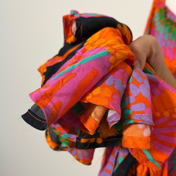 Farm Rio x Anthropologie Floral Maxi Slip Dress - Picture 6 of 10